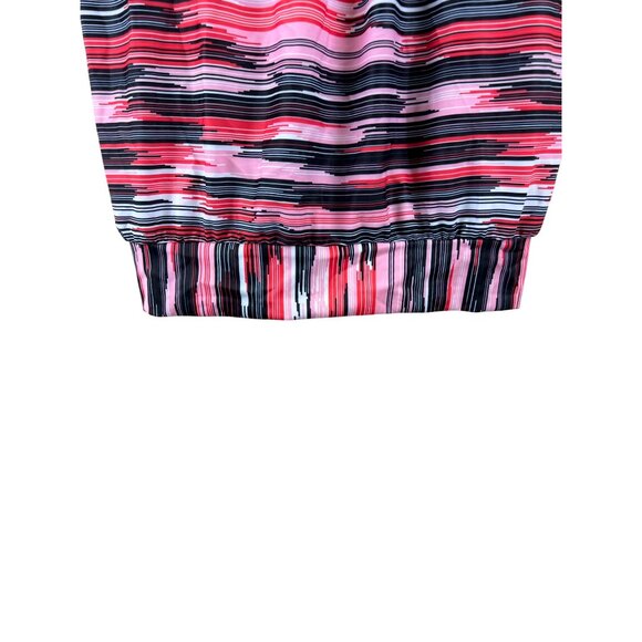 Bikinix Women's Swimsuit Two Piece Tank Red Black Bikini Bottom Size XL NEW NWT - Picture 4 of 11